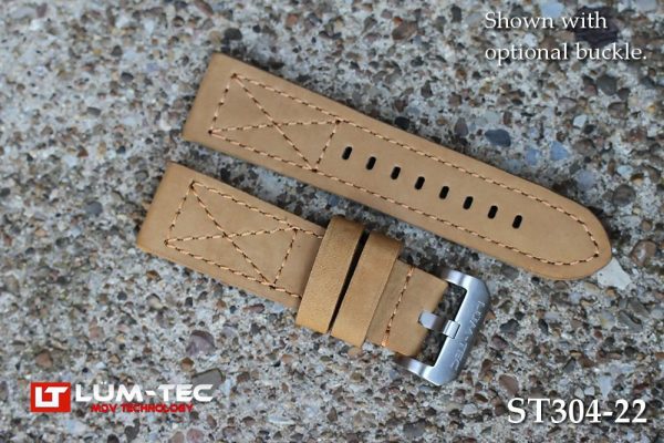 BRUNSWICK BROWN leather strap